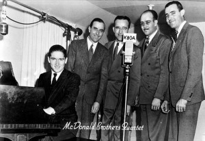 McDonald Brothers Quartet 1953